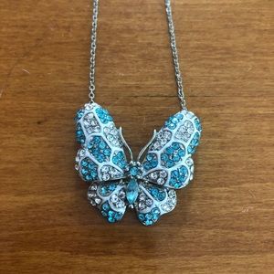 Stunning butterfly necklace!